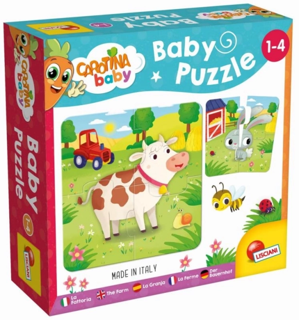 Carotina Baby Puzzle - Farm