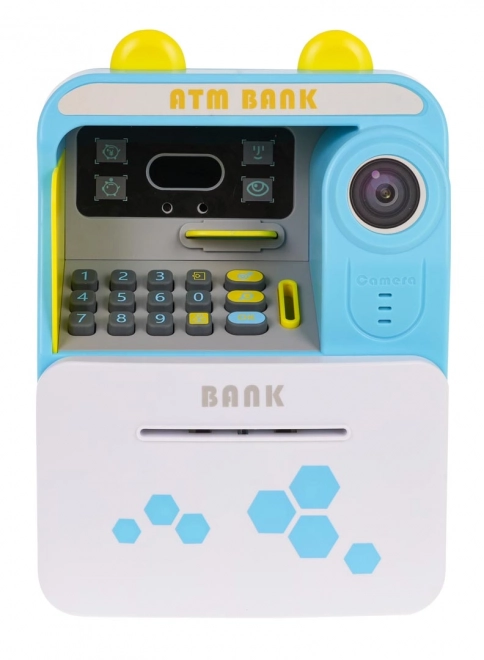 Interactive ATM Piggy Bank with Face ID