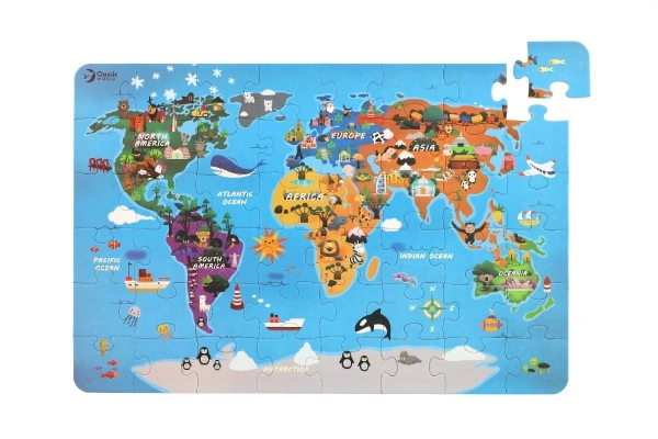 Colorful Map Illustration
