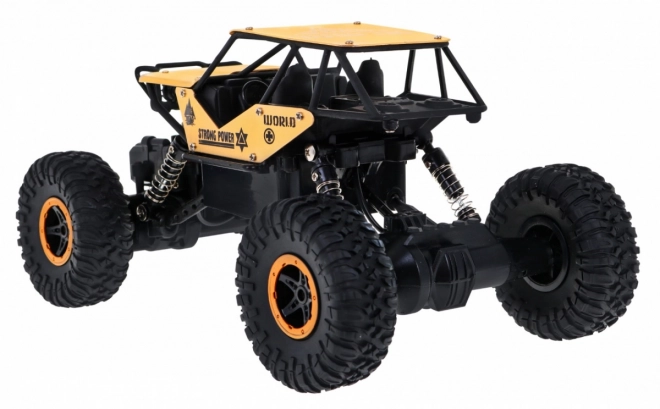 Remote Controlled Off-Road Crawler Monster for Kids 6+ Gold 1:18