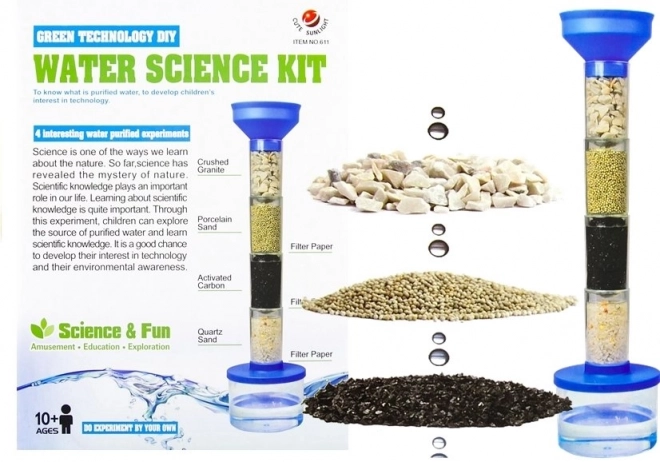 Educational Water Filtration Experiment Set