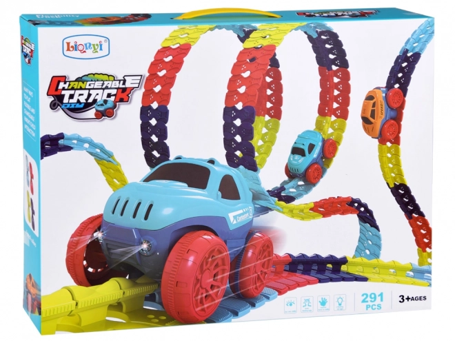 Flexible Car Race Track with Car Set