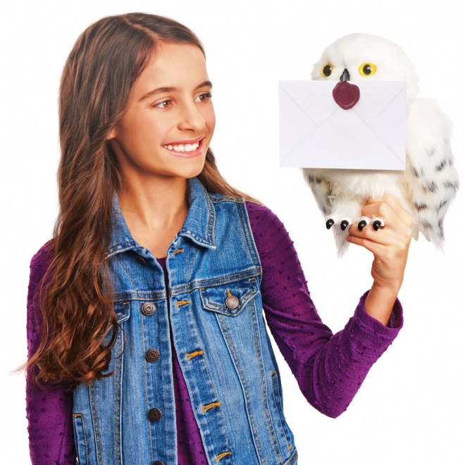 Interactive Hedwig Plush Toy from Wizarding World