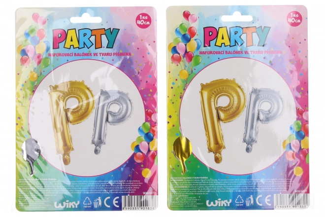 Inflatable Balloon Letter P