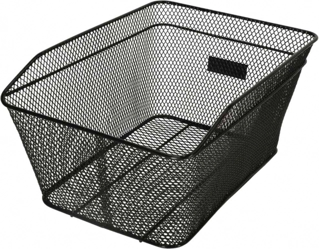 Metalen fietsmand voor drager zwart 25kg
