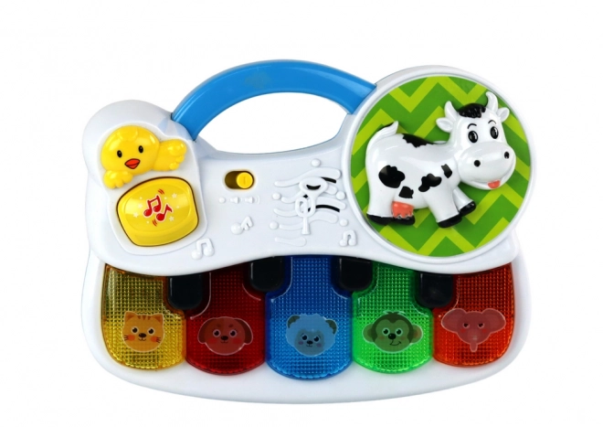 Baby Keyboard Animals Lights Sounds