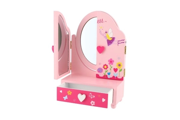 Princess Jewelry Box with Mirror