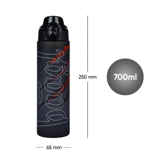 Baagl Tritan Water Bottle Lava