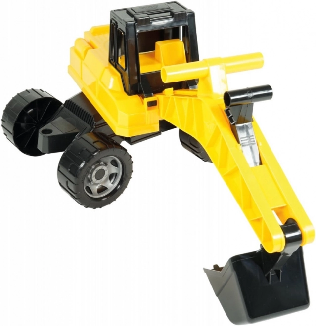 Yellow and Black Excavator Toy