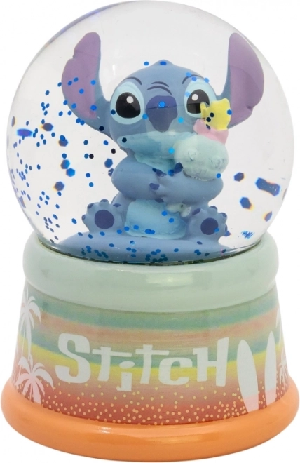 Snow Globe with Stitch