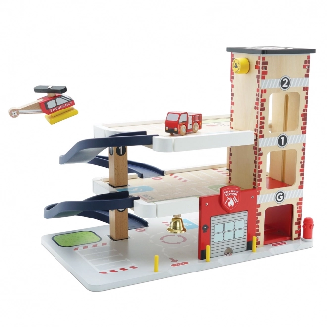 Fire and Rescue Garage Playset