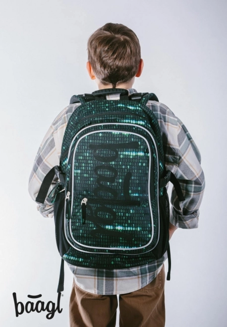 Baagl School Backpack Set Core Numbers