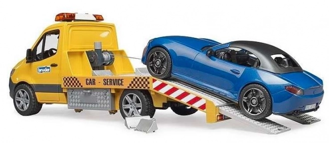 Tow Truck MB Sprinter with Sports Car