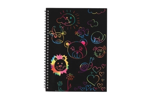 Rainbow Scratch Notebook