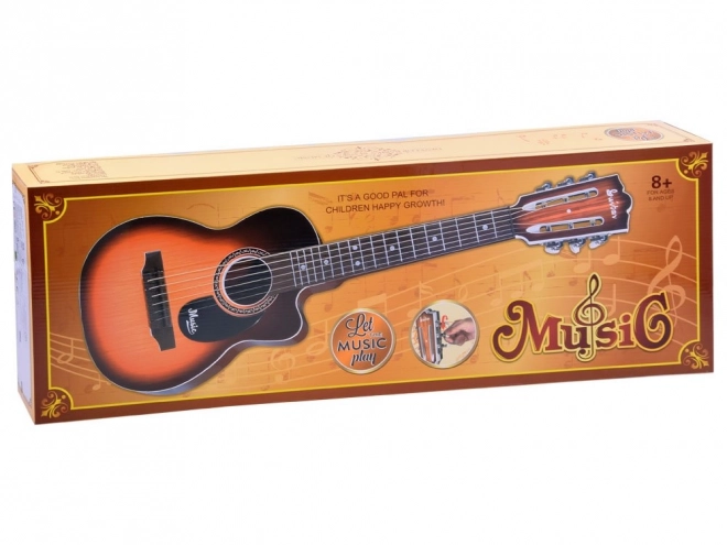 Children's 6-String Guitar Toy – dark