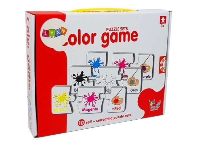 Educational Puzzle Colors English