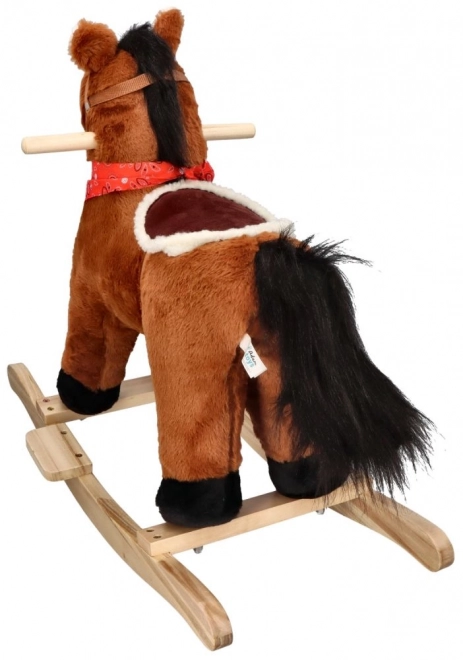 Brown Rocking Horse