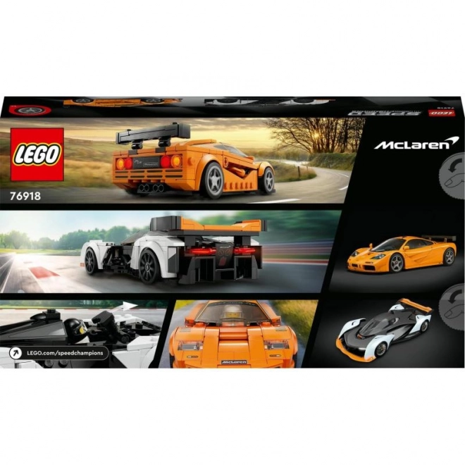 Lego Speed Champions McLaren Solus GT and McLaren F1 LM