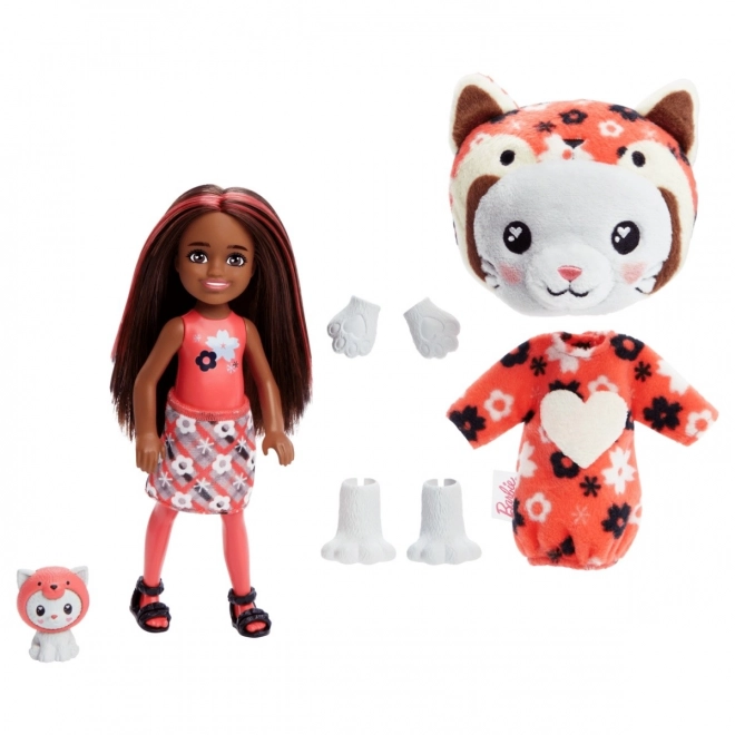 Barbie Cutie Reveal Chelsea Doll Cat Panda