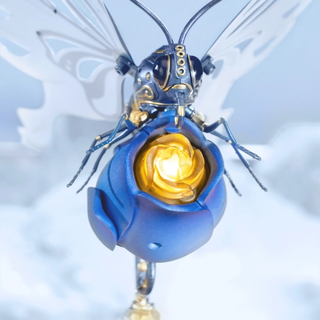 3D Mechanical Blue Butterfly Model Kit