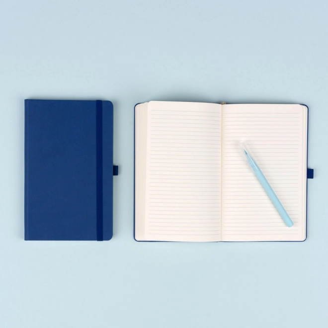 Notique Lined Dark Blue Notebook