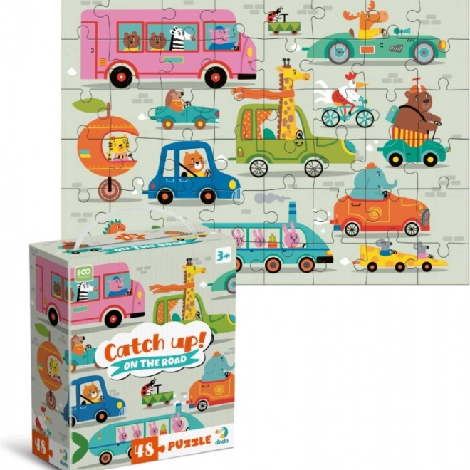 Puzzle Prendili: Sulla strada 48 pezzi