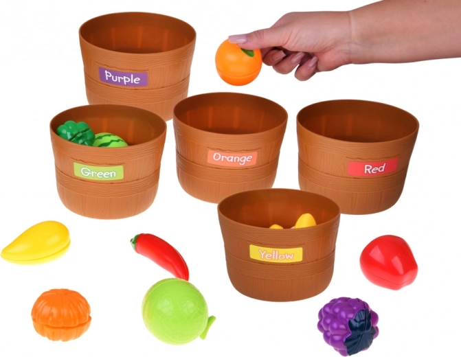 Učenje barv in razvrščanje skozi igro