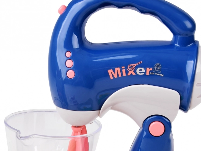 Kids Kitchen Accessory Set With Mixer And Toaster