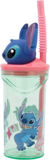 Stitch Straw Drinking Bottle 360 ml