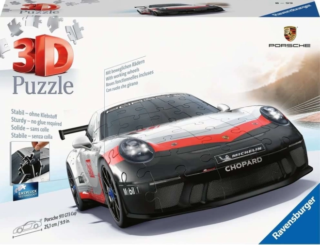 3D Puzzle Car Porsche 911 GT3 Cup