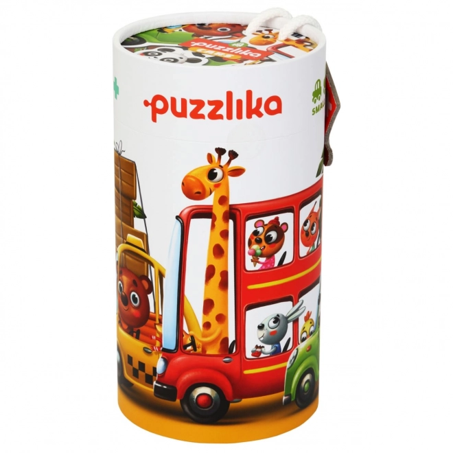 Puzzlika Cars 5-in-1 Puzzle Set