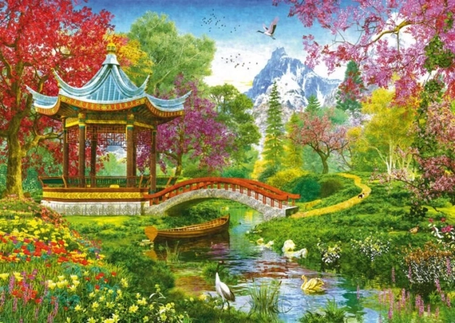 Jigsaw Puzzle Japanese Garden 1000 Pieces