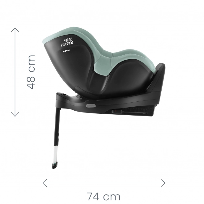 Britax Römer Baby-Safe Pro Car Seat Set with Vario Base 5Z and Dualfix 5Z in Jade Green