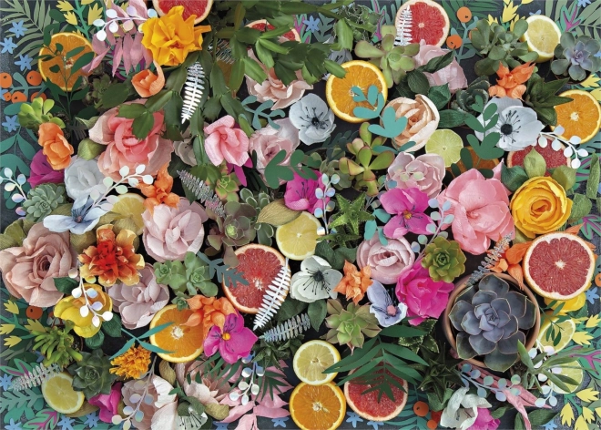 Paper Flowers 1000 Piece Puzzle