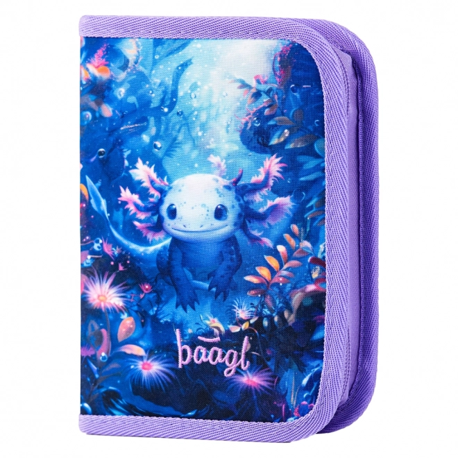 Trousse d'école à une seule étage Axolotl