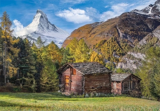 Puzzle Matterhorn magique 500 pièces CLEMENTONI