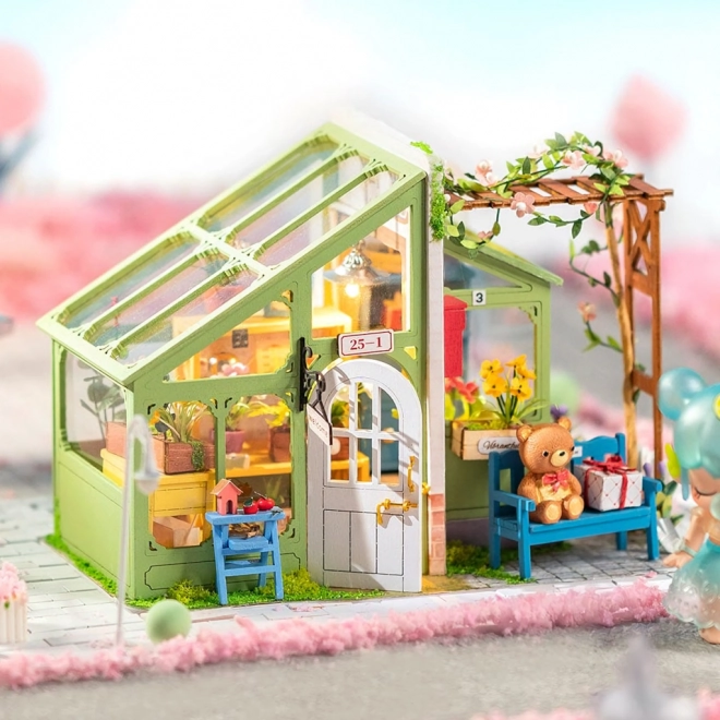 Robotime Rolife Spring Flower Meeting DIY Miniature House