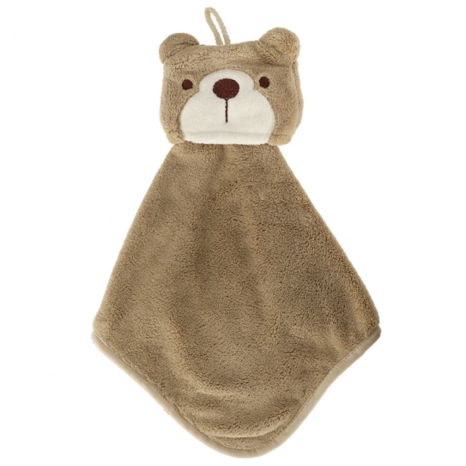 Brown Bear Hand Towel for Children