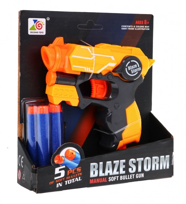 Blaze Storm Orange Play Gun