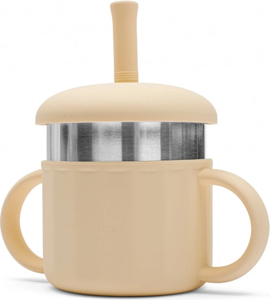 Tazza in silicone 2 in 1 New Baby