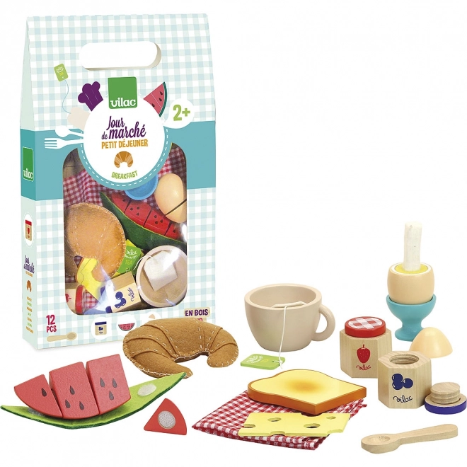 Vilac Wooden Breakfast Set