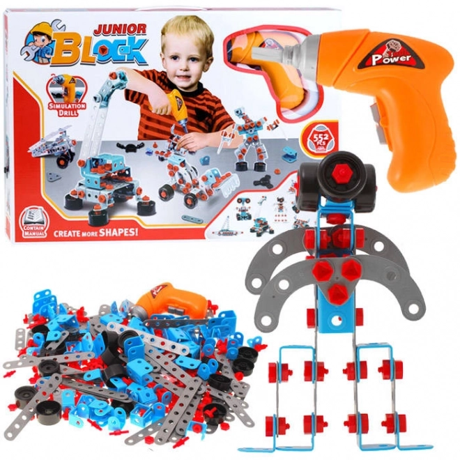 Creative Construction Blocks Set 550 Pieces