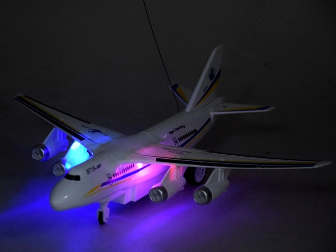 Remote Control Passenger Plane with Lights