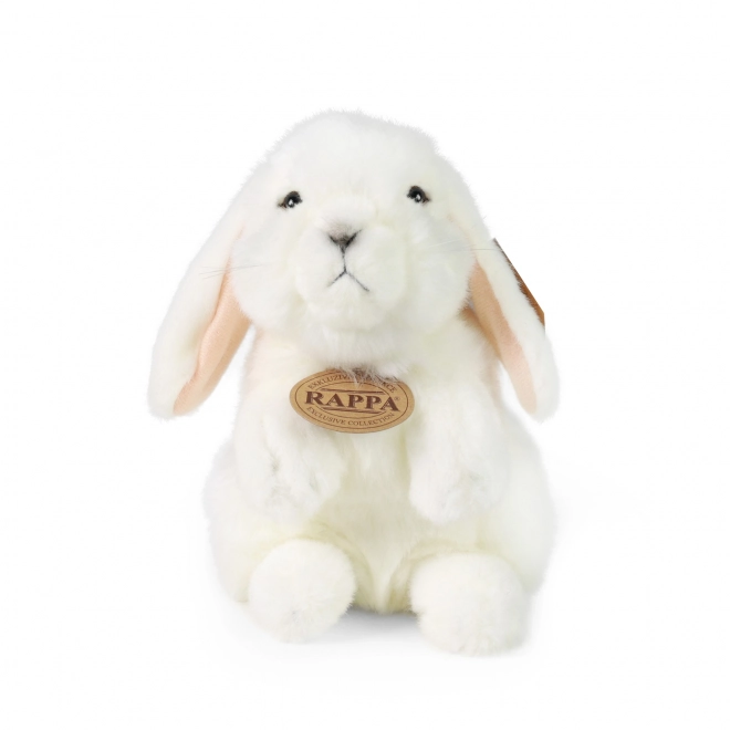 Eco-Friendly White Plush Rabbit 18 cm