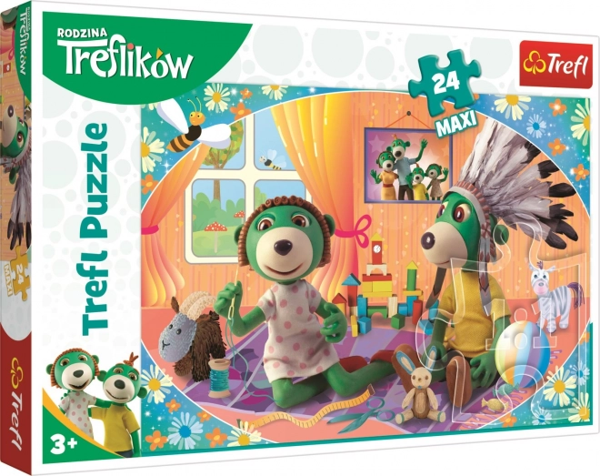 Trefl Maxi 24 Piece Puzzle - Let's Play Together!