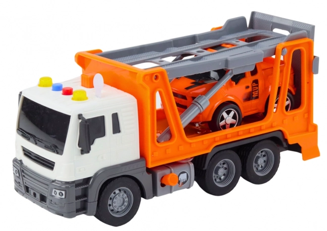 Multifunctional Tow Truck with Lights and Sounds