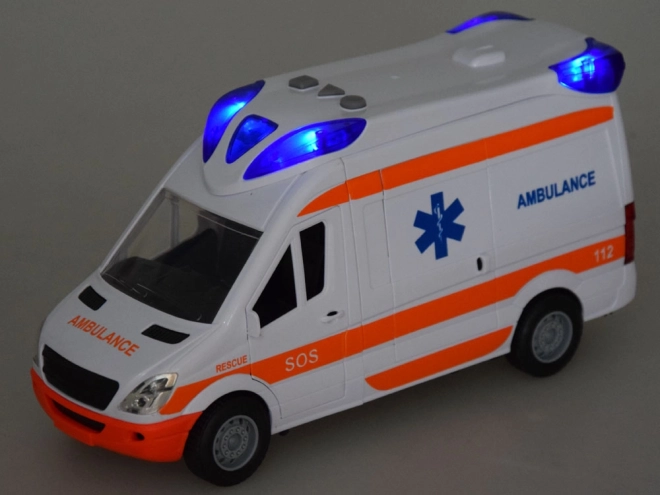 Emergency Ambulance Toy with Sound and Lights