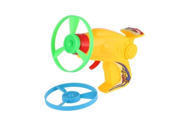 Flying Disc Launcher with Starter Gun