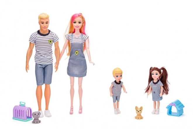 Modern Family Dolls with Pets