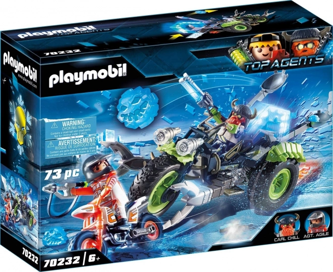 Playmobil Top Agents Arctic Rebels Trike